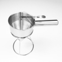 Palnie turnare aluat, cu suport, inox
