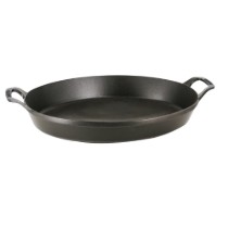 Tava ovala, fonta, 37cm, Black - Staub