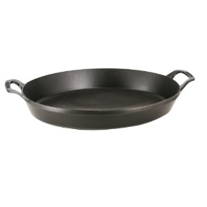 Tava ovala, fonta, 37cm, Black - Staub