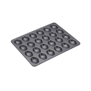 Tava 24 mini-madlene, otel-carbon, 27 x 21 cm, "MasterClass" - Kitchen Craft