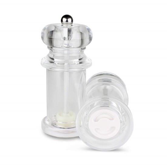 Set 2 rasnite pentru piper si sare, acril - Grunwerg