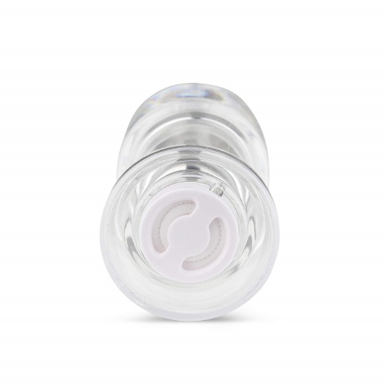 Rasnita piper cu solnita sare 2 in 1, acrilic - Grunwerg