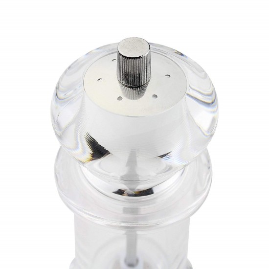 Rasnita piper cu solnita sare 2 in 1, acrilic - Grunwerg