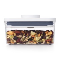 Caserola patrata, plastic, 16 x 16 x 10 cm, 1,1L, "POP" - OXO