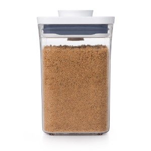 Caserola patrata, plastic, 11 x 11 x 16 cm, 1L - OXO