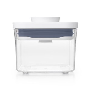 Caserola patrata, plastic, 11 x 11 x 8 cm, 0,4L, "POP" - OXO