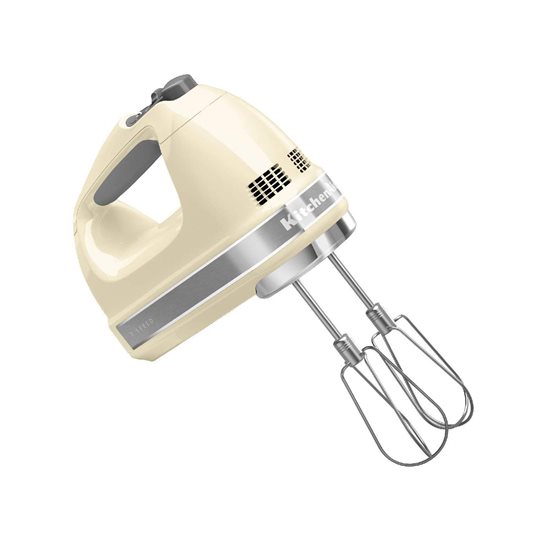 Mixer de mana cu 7 viteze, 85 W, Almond Cream - KitchenAid