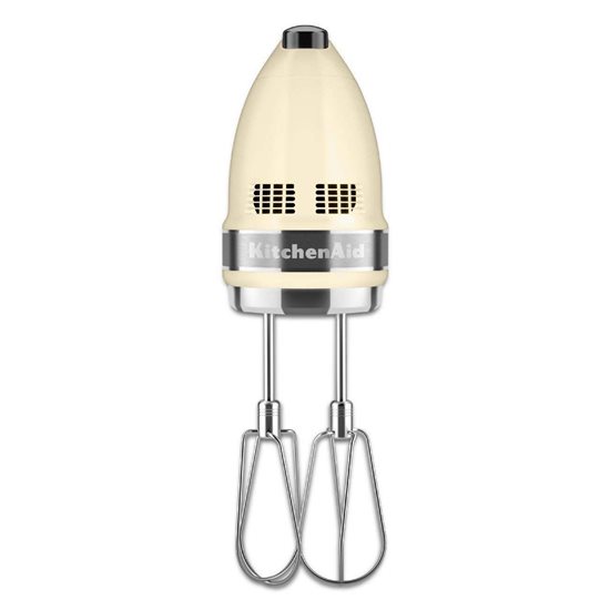 Mixer de mana cu 7 viteze, 85 W, Almond Cream - KitchenAid