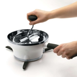 Dispozitiv pentru pasat cu 3 site, inox, "Good Grips" - OXO