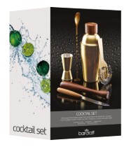 Set cocktail, 6 piese, inox, "Bar Craft" - Kitchen Craft