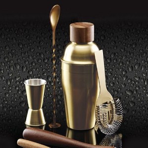 Set cocktail, 6 piese, inox, "Bar Craft" - Kitchen Craft