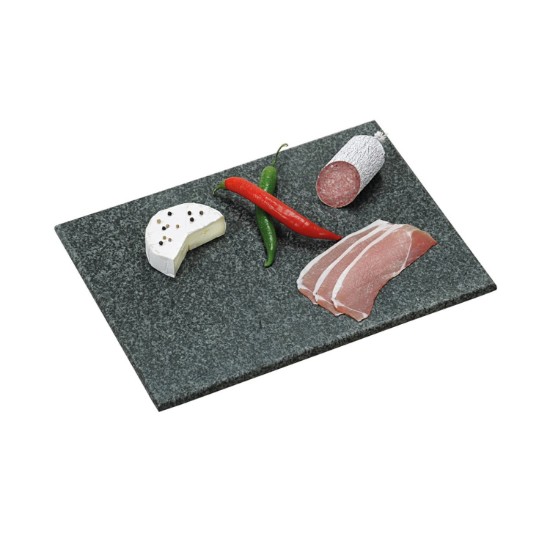 Platou servire  30 x 20 cm, granit - Kesper