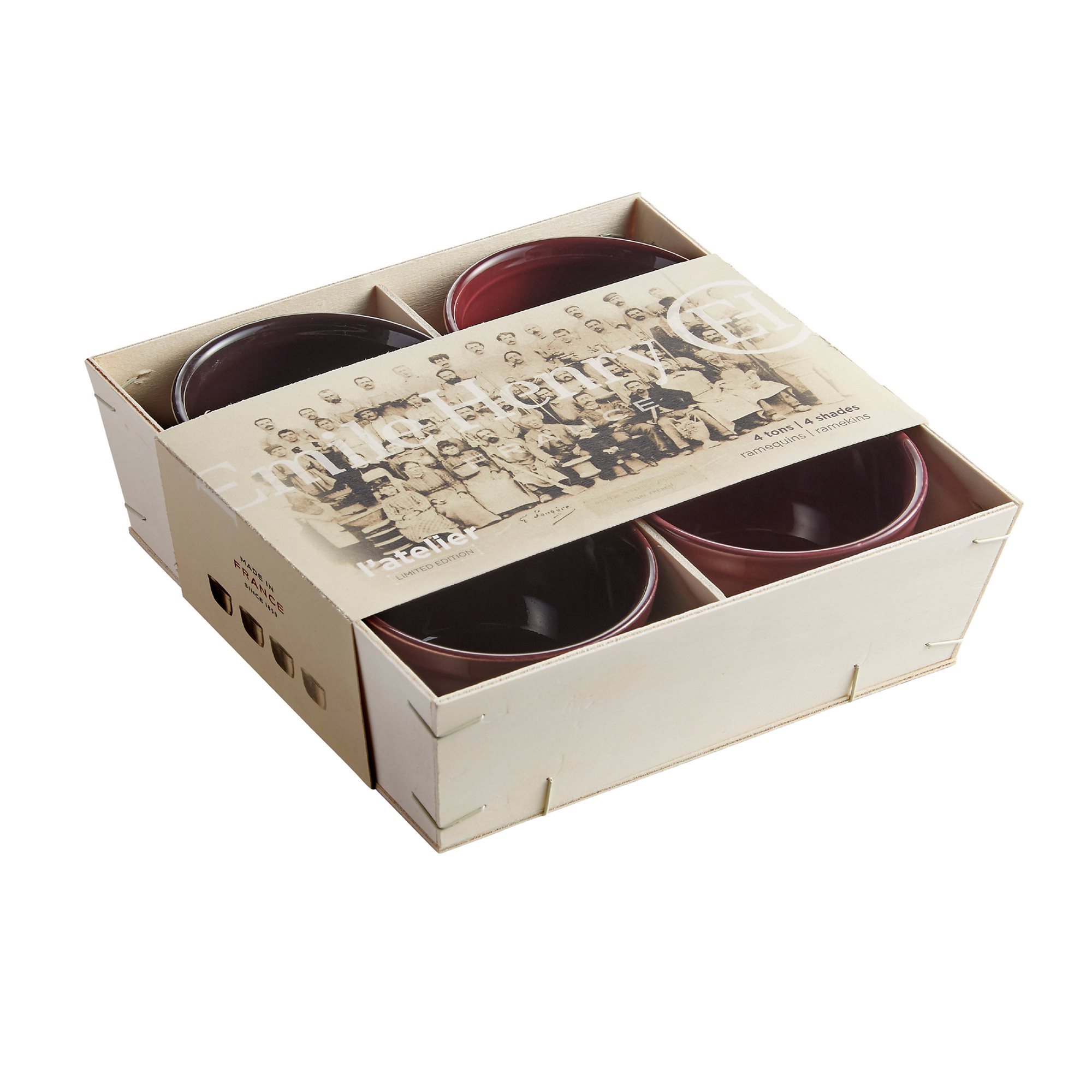 Set 4 boluri ramekin, 10 cm Emile Henry