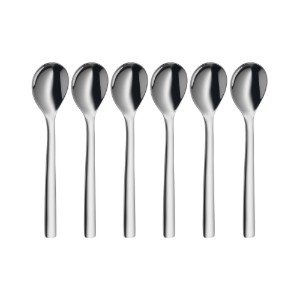 Set 6 lingurite pentru oua, otel inoxidabil, 12 cm, "Nuova" - WMF