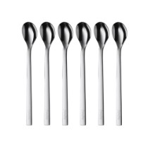 Set 6 lingurite macchiato, inox, 19 cm, "Nuova" - WMF