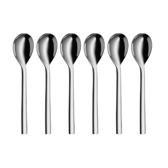 Set 6 lingurite, inox, 15,5 cm, "Nuova" - WMF