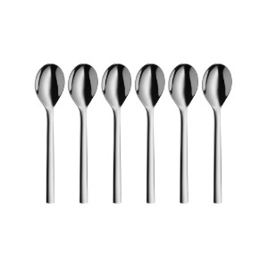 Set 6 lingurite, inox, 13,5 cm, "Nuova" - WMF