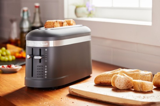 Prajitor de paine 1 slot Design, Matte Grey - KitchenAid