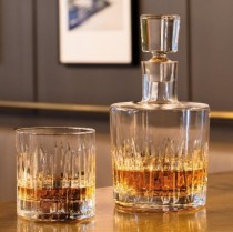 Set decantor cu 2 pahare whisky, sticla cristalina, "Basic Bar Motion" - Schott Zwiesel