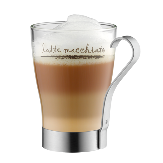 Pahar latte macchiato cu suport, 200 ml - WMF