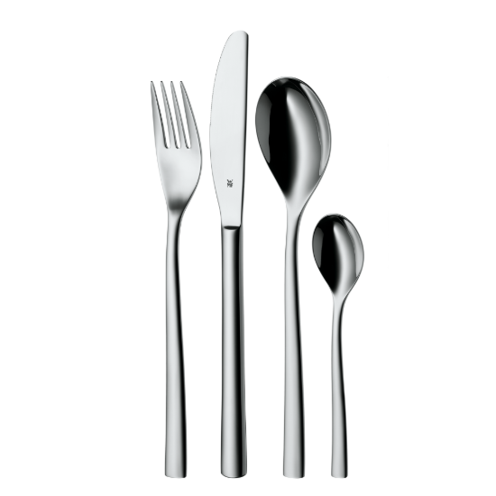 Set tacamuri 24 piese, otel inoxidabil, "Palermo" - WMF