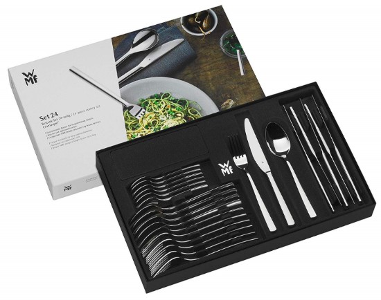 Set tacamuri 24 piese, inox, "Palermo" - WMF