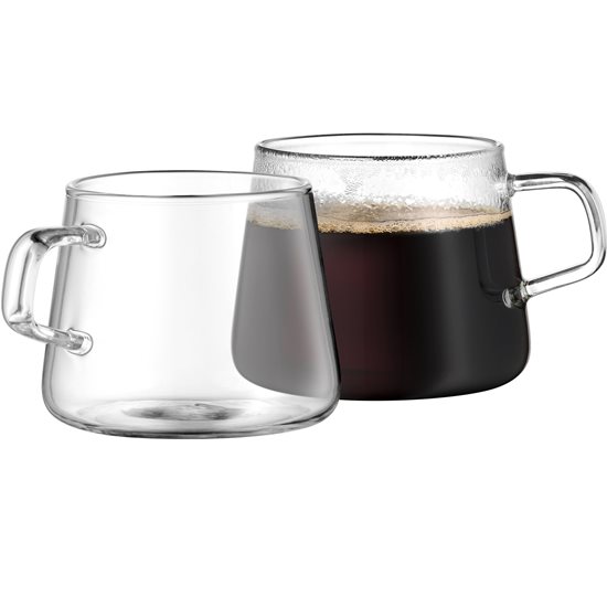 Set 2 cani cafea din sticla 0.25 l "Coffee Time" - WMF