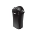 Cos de gunoi, 40 L, plastic, Negru - simplehuman