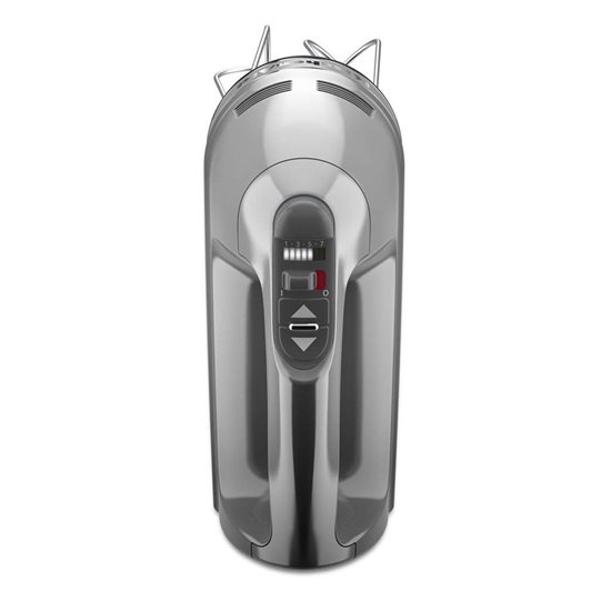 Mixer de mana cu 7 viteze, 85 W, Contour Silver - KitchenAid