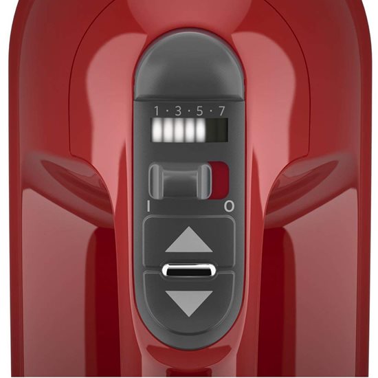 Mixer de mana cu 7 viteze, 85 W, Empire Red - KitchenAid