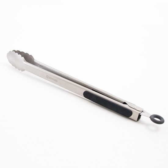 Cleste pentru gratar, inox, 40 cm - Zokura