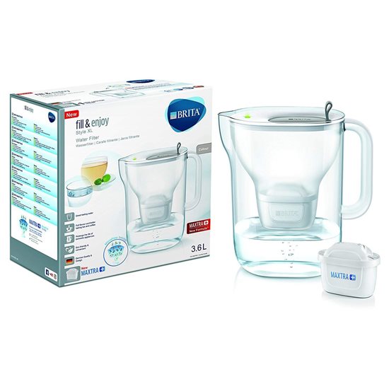 Cana filtranta BRITA Style XL 3,6 L Maxtra+ (grey)