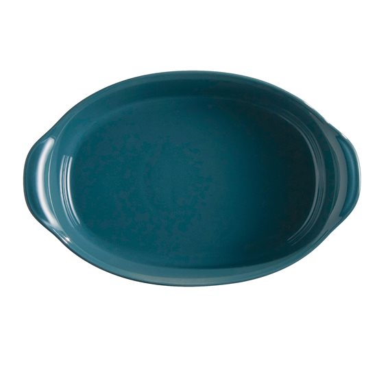 Tava ceramica ovala 27,5 x 17,5 cm/1,3 L, Blue Flame - Emile Henry