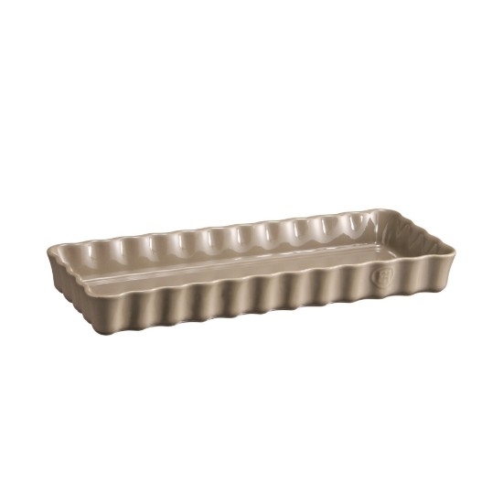 Tava ceramica pentru tarte 36 x 15 cm/1,3 l, Flint - Emile Henry