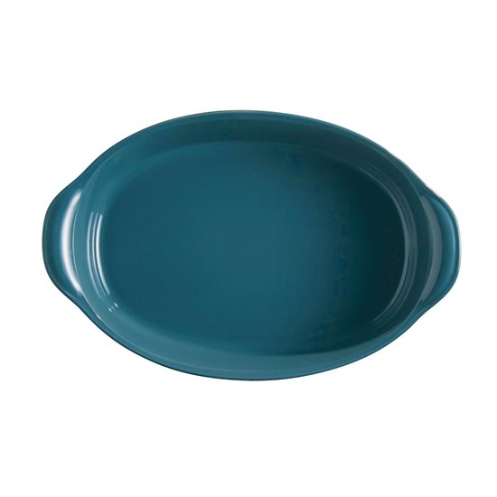 Tava ovala din ceramica, 41,5 x 26,5 cm/ 3,8 l, Blue Flame - Emile Henry