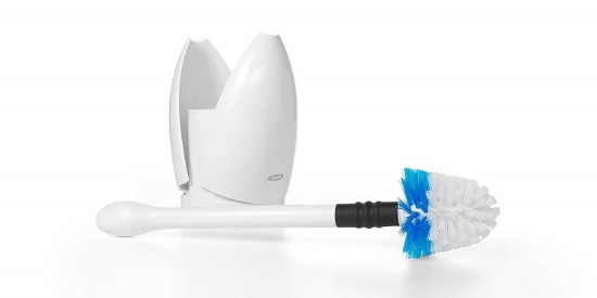 Perie flexibila cu suport, pentru toaleta, 45,7 cm - OXO