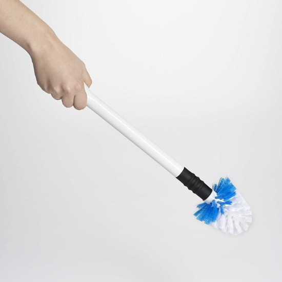 Perie flexibila cu suport, pentru toaleta, 45,7 cm - OXO
