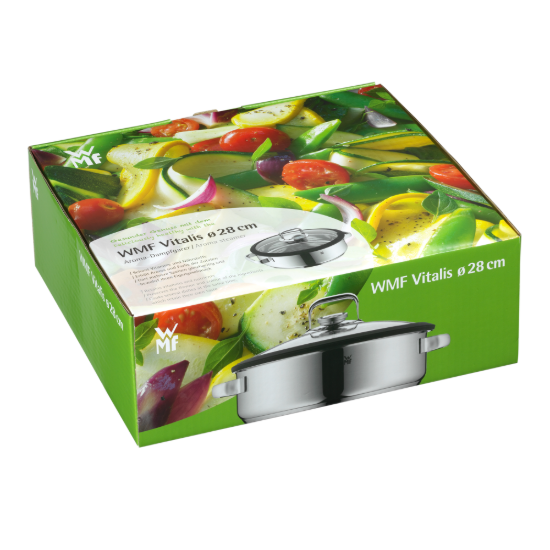 Oala inox  gatire la aburi 28 cm 5 l "Vitalis" - WMF