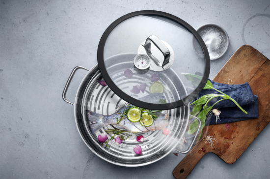 Oala inox  gatire la aburi 28 cm 5 l "Vitalis" - WMF