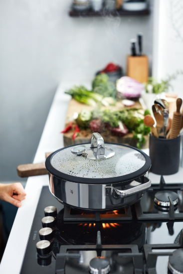 Oala inox  gatire la aburi 28 cm 5 l "Vitalis" - WMF