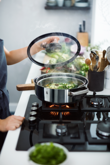 Oala inox  gatire la aburi 28 cm 5 l "Vitalis" - WMF