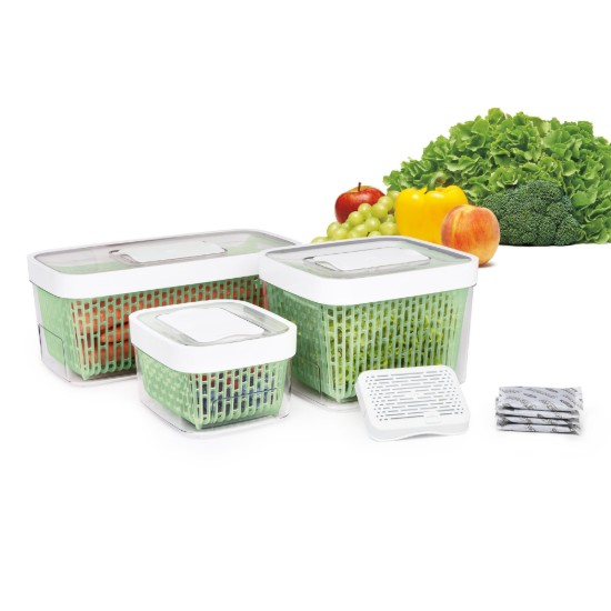 Recipient pentru pastrarea alimentelor, 17,8 x 15,2 x 10 cm, 1,5L, "GreenSaver" - OXO
