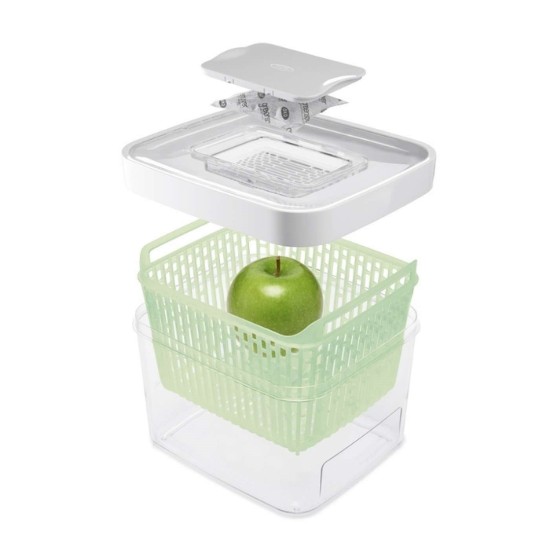 Recipient pentru pastrarea alimentelor, 17,8 x 15,2 x 10 cm, 1,5L, "GreenSaver" - OXO