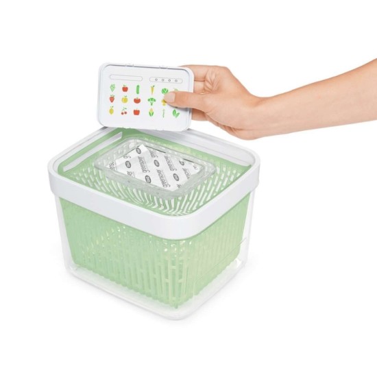 Recipient pentru pastrarea alimentelor, 17,8 x 15,2 x 10 cm, 1,5L, "GreenSaver" - OXO