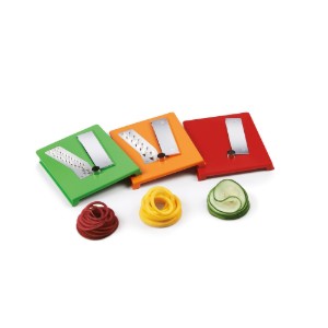 Dispozitiv de spiralat cu 3 lame interschimbabile, "Good Grips" - OXO