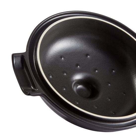 Oala Cocotte ceramica, 27 cm/2,5L "Delight", Slate - Emile Henry