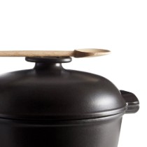 Oala Cocotte, ceramica, 26,5cm/4L, "Delight", Slate - Emile Henry