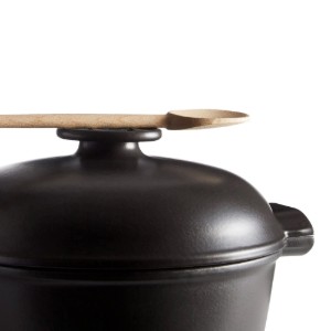 Oala Cocotte, ceramica, 26,5cm/4L, "Delight", Slate - Emile Henry