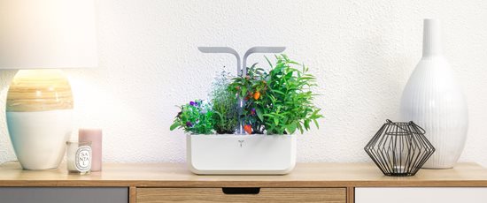 Jardiniera "SMART Garden", 33 x 18,5 x 45 cm, Arctic White - Veritable