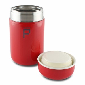 Termos pentru supa, inox, 400 ml "DrinkPod", Rosu - Grunwerg